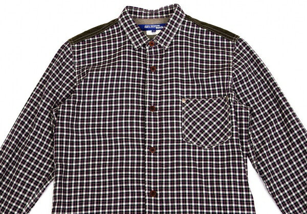 JUNYA WATANABE MAN COMME des GARCONS Check Shirt Size XS