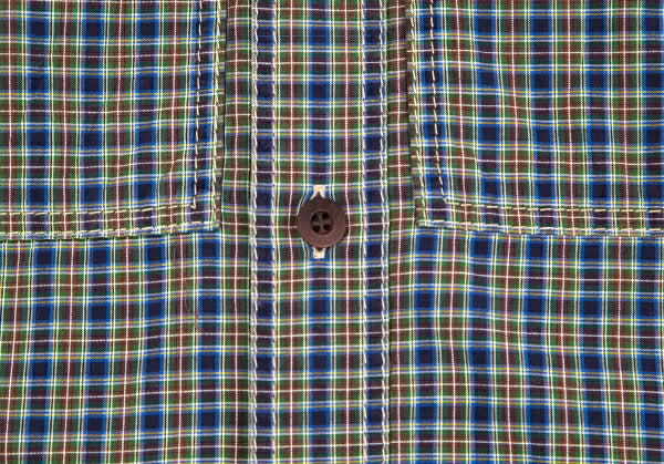 JUNYA WATANABE MAN COMME des GARCONS Check Blue Size XS
