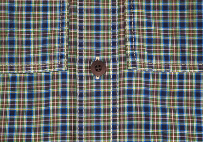 JUNYA WATANABE MAN COMME des GARCONS Check Blue Size XS