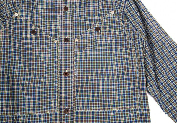 JUNYA WATANABE MAN COMME des GARCONS Check Blue Size XS