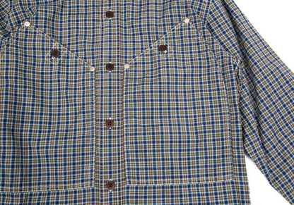 JUNYA WATANABE MAN COMME des GARCONS Check Blue Size XS