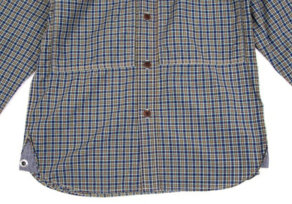 JUNYA WATANABE MAN COMME des GARCONS Check Blue Size XS