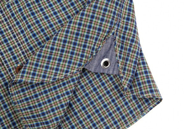 JUNYA WATANABE MAN COMME des GARCONS Check Blue Size XS