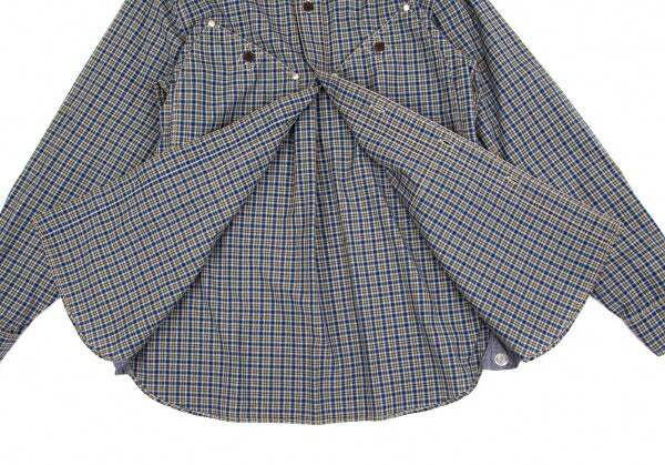 JUNYA WATANABE MAN COMME des GARCONS Check Blue Size XS
