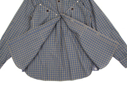 JUNYA WATANABE MAN COMME des GARCONS Check Blue Size XS