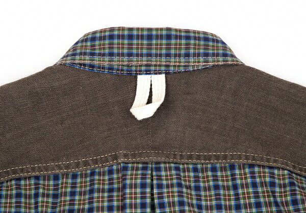 JUNYA WATANABE MAN COMME des GARCONS Check Blue Size XS