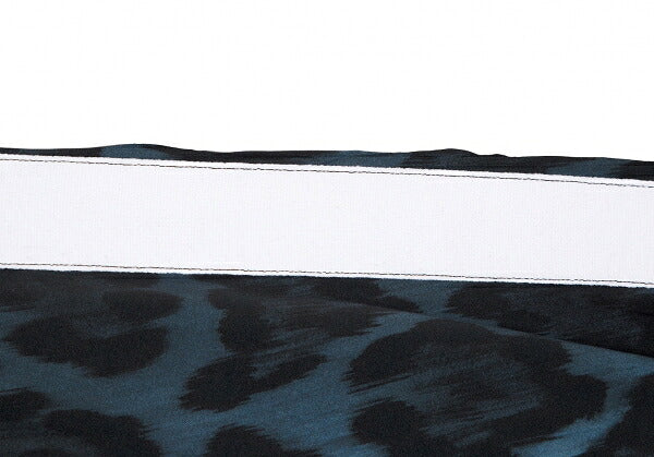 COMME des GARCONS 21AW Leopard Lined Jacket Blue Size M