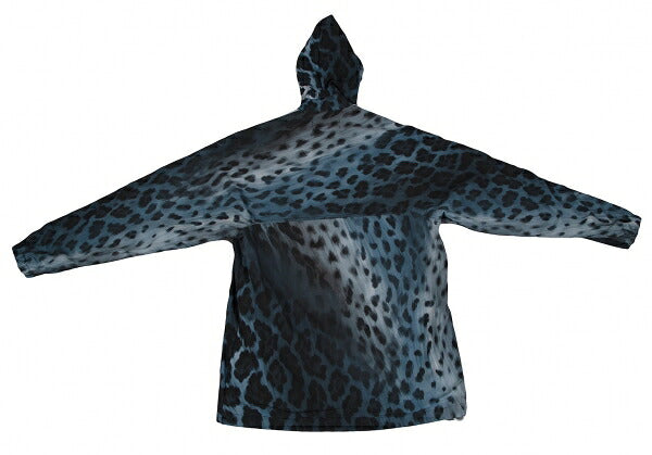 COMME des GARCONS 21AW Leopard Lined Jacket Blue Size M