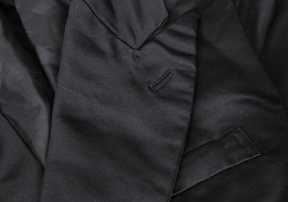 COMME des GARCONS GIRL Poly Satin Jacket Black Size XS