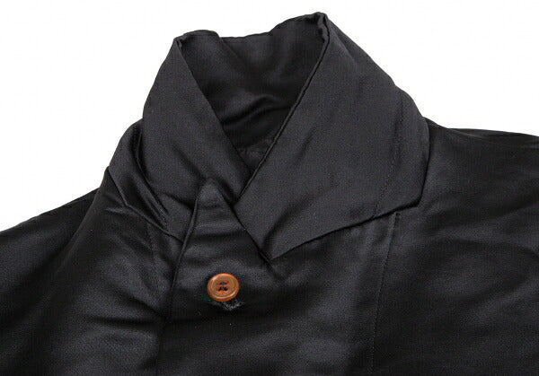 COMME des GARCONS GIRL Poly Satin Jacket Black Size XS