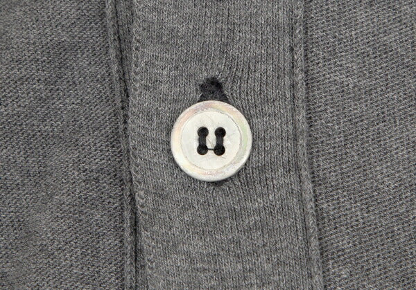 COMME des GARCONS Product-Dyed Wool Cardigan Gray Size S