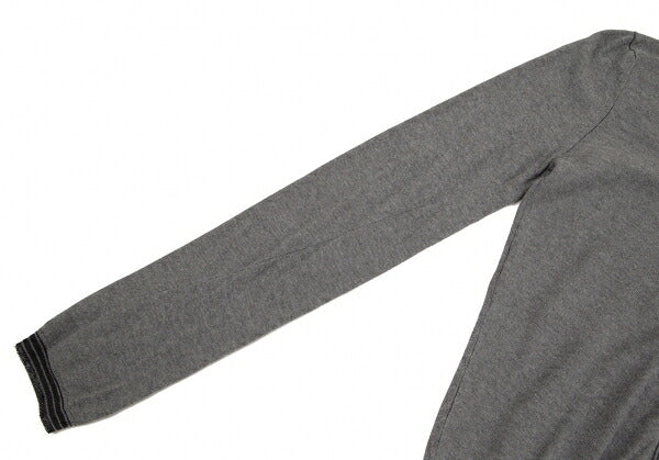 COMME des GARCONS Product-Dyed Wool Cardigan Gray Size S