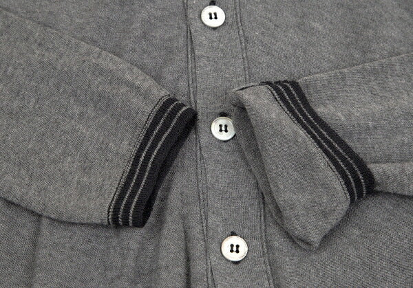 COMME des GARCONS Product-Dyed Wool Cardigan Gray Size S
