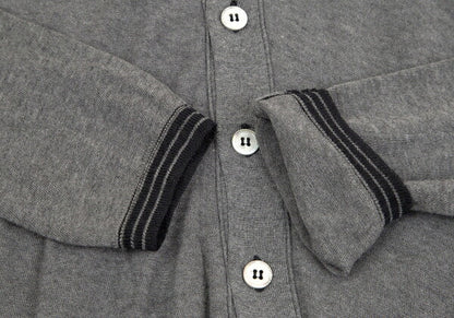 COMME des GARCONS Product-Dyed Wool Cardigan Gray Size S
