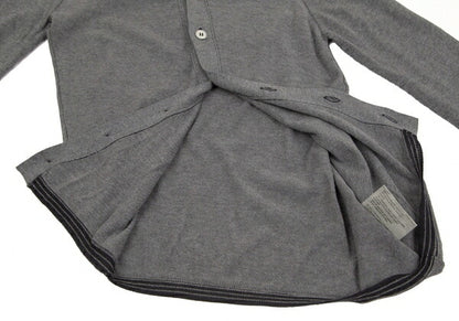COMME des GARCONS Product-Dyed Wool Cardigan Gray Size S