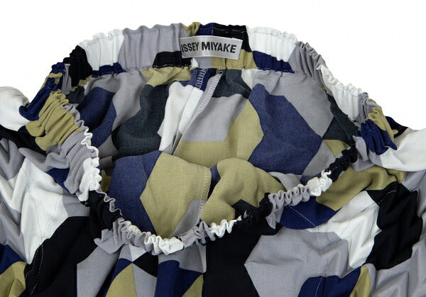 ISSEY MIYAKE Yagasuri Print Embossed Wide Pants Multi Size M