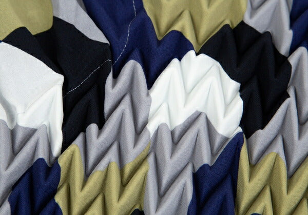 ISSEY MIYAKE Yagasuri Print Embossed Wide Pants Multi Size M