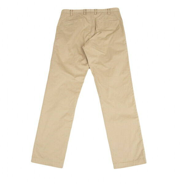 Papas+ Garment Dyed Stretch Cotton Chino Pants Beige Size S