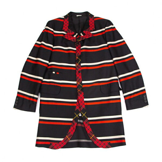 COMME des GARCONS HOMME PLUS 16SS Tartan Jacket Black Size M