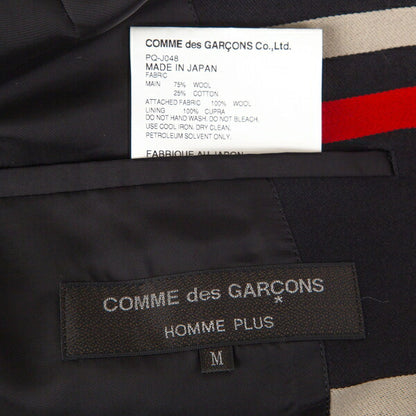 COMME des GARCONS HOMME PLUS 16SS Tartan Jacket Black Size M