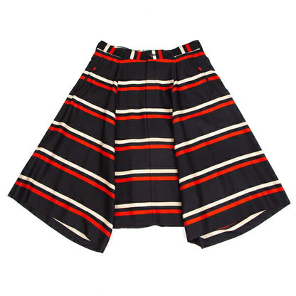 COMME des GARCONS HOMME PLUS Striped Pants Black/Red Size M