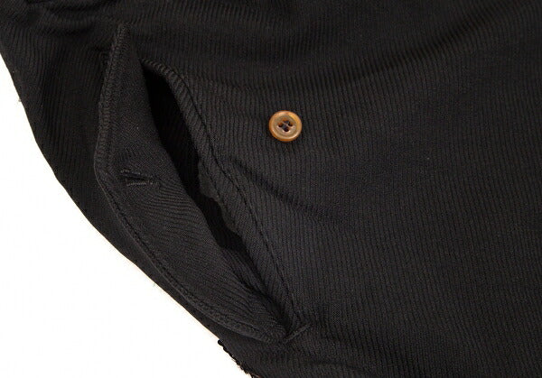 COMME des GARCONS Poly Sequin Line Pants Black Size M