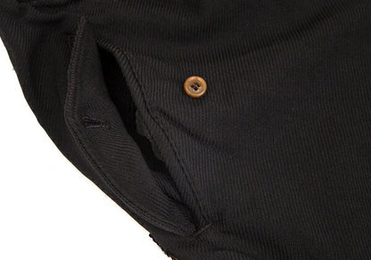COMME des GARCONS Poly Sequin Line Pants Black Size M