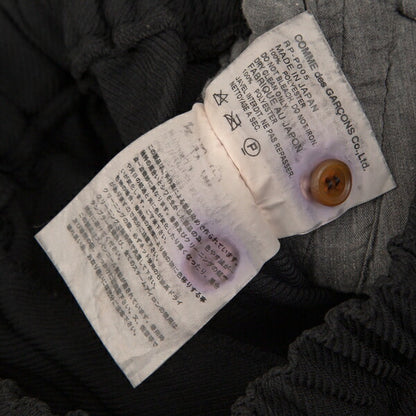 COMME des GARCONS Poly Sequin Line Pants Black Size M