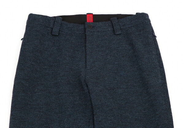 ISSEY MIYAKEHaaT Wool Blend Stretch Skinny Pants Blue Size M