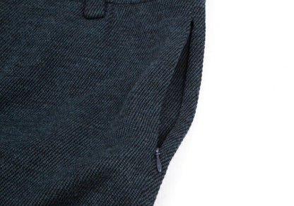 ISSEY MIYAKEHaaT Wool Blend Stretch Skinny Pants Blue Size M