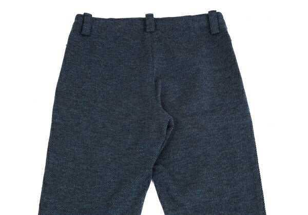 ISSEY MIYAKEHaaT Wool Blend Stretch Skinny Pants Blue Size M