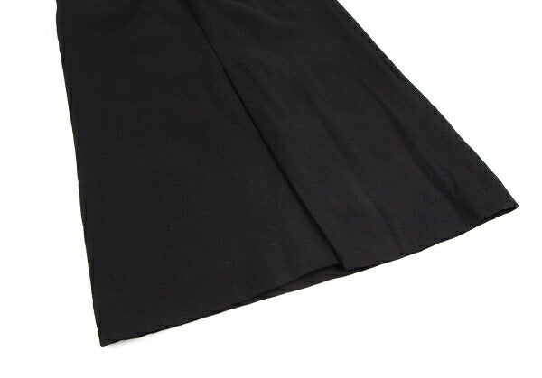 ISSEY MIYAKE Wool Center Slit Midi Skirt Black Size M