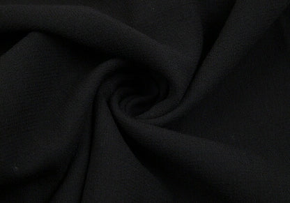 ISSEY MIYAKE Wool Center Slit Midi Skirt Black Size M