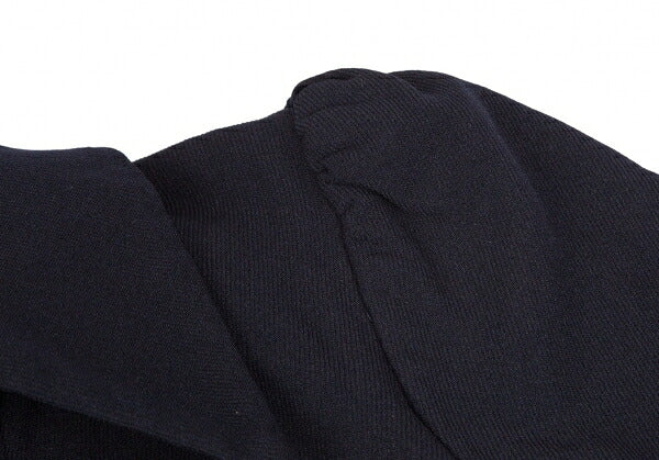 COMME des GARCONS Garment Dyed Gather Jacket Blue Size S