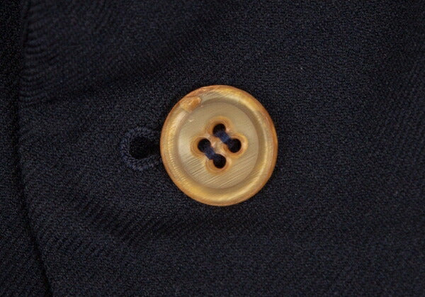 COMME des GARCONS Garment Dyed Gather Jacket Blue Size S