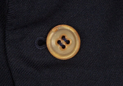 COMME des GARCONS Garment Dyed Gather Jacket Blue Size S