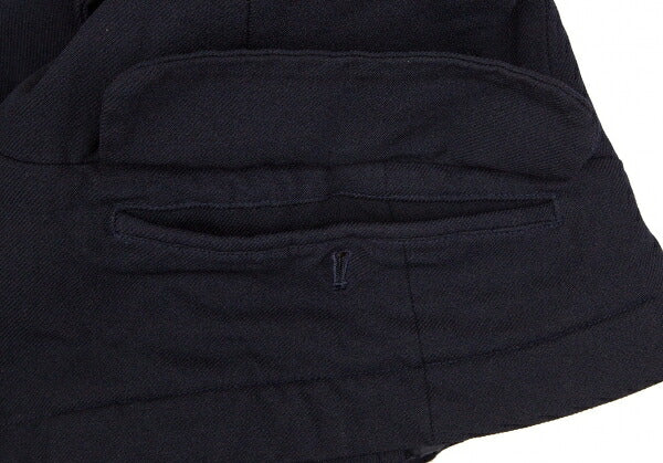 COMME des GARCONS Garment Dyed Gather Jacket Blue Size S