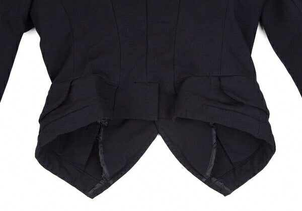 COMME des GARCONS Garment Dyed Gather Jacket Blue Size S