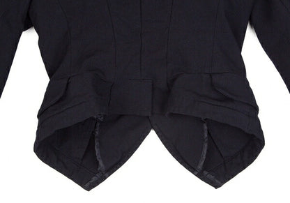 COMME des GARCONS Garment Dyed Gather Jacket Blue Size S