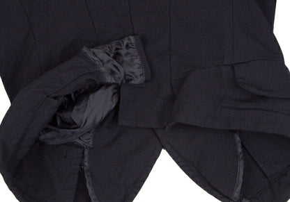 COMME des GARCONS Garment Dyed Gather Jacket Blue Size S