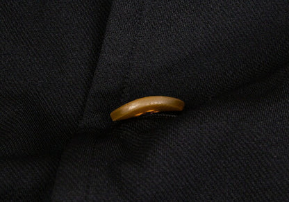 COMME des GARCONS Dyed Roll Up Sleeve Coat Black Size S