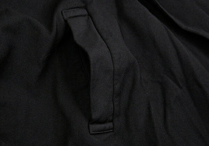COMME des GARCONS Dyed Roll Up Sleeve Coat Black Size S