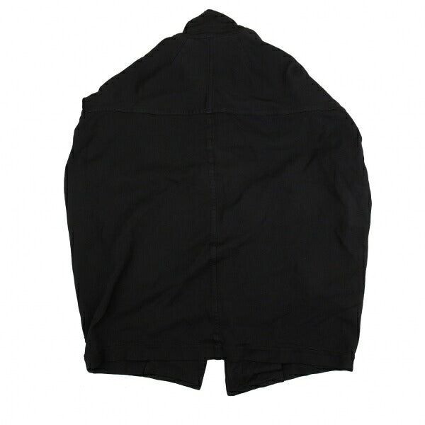COMME des GARCONS Dyed Roll Up Sleeve Coat Black Size S