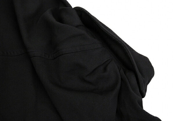 COMME des GARCONS Dyed Roll Up Sleeve Coat Black Size S