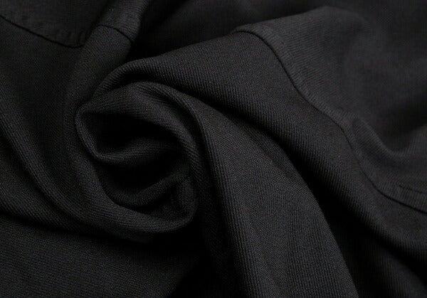 COMME des GARCONS Dyed Roll Up Sleeve Coat Black Size S
