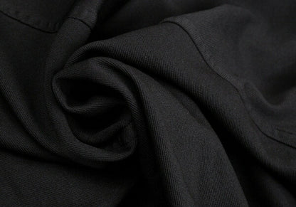 COMME des GARCONS Dyed Roll Up Sleeve Coat Black Size S