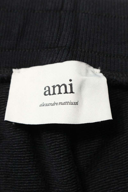 AMI 24AW Embroidered Long Pants Black Size L