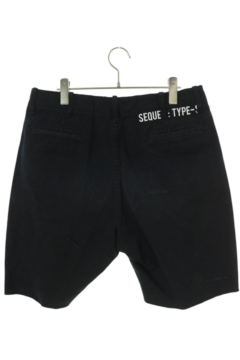 SEQUEL Type-S Poly-Cotton Chino Pants Black Size 32