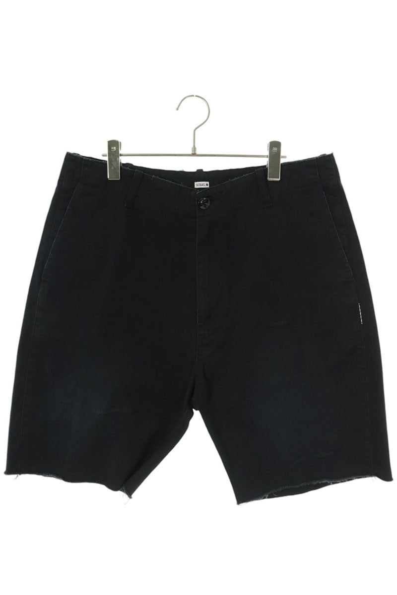 SEQUEL Type-S Poly-Cotton Chino Pants Black Size 34