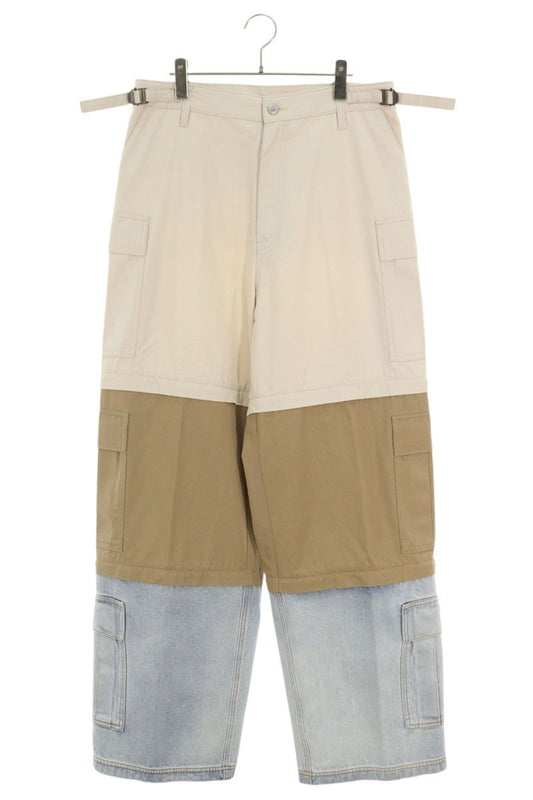 VETEMENTS 25SS Detachable Cargo Military Pants Beige Size 30